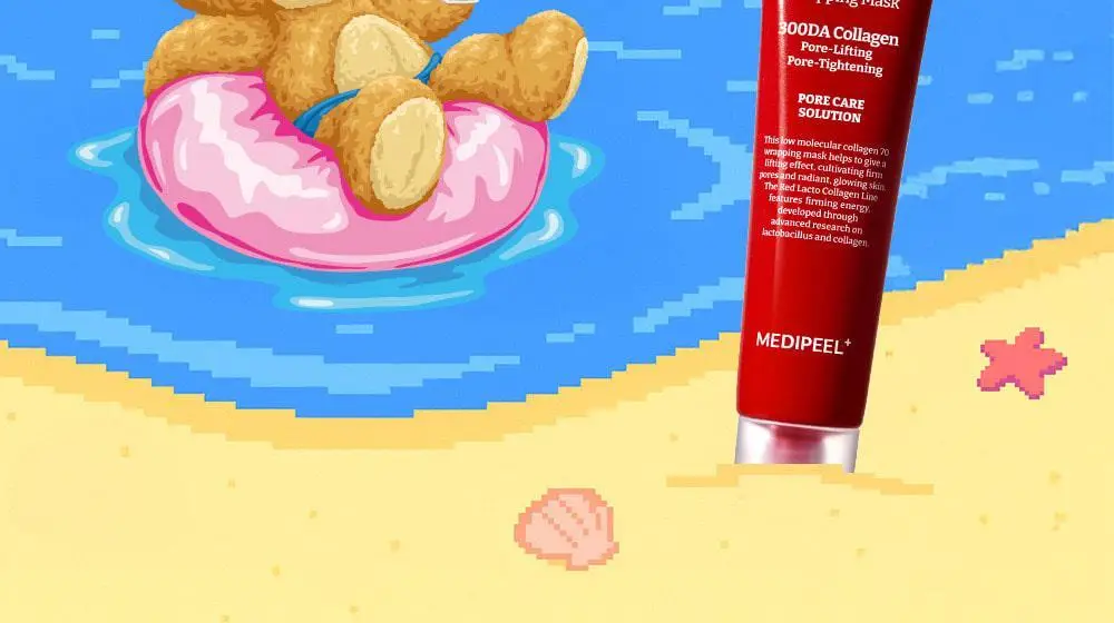 [원조랩핑] 메디필 레드락토 콜라겐 랩핑 마스크 70ml 기획 (+테디베어 키링) 상세페이지 3